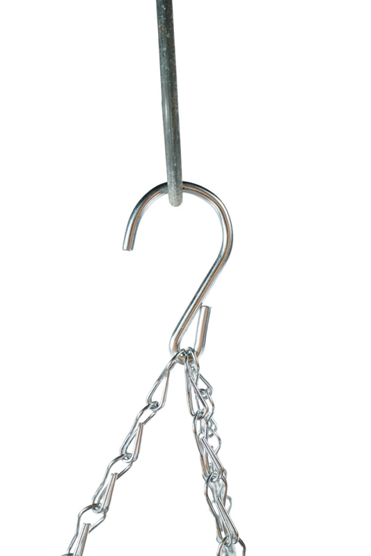 Hanging Cone Basket Tan/Black