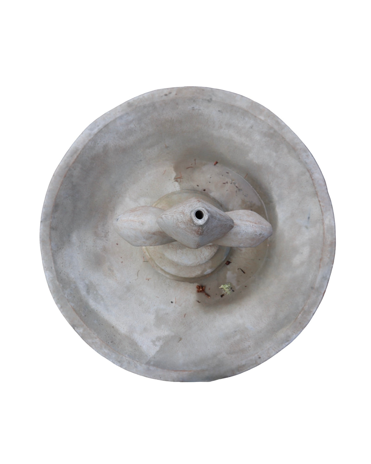 Concrete Fleur de Lis Fountain - Outdoor Living