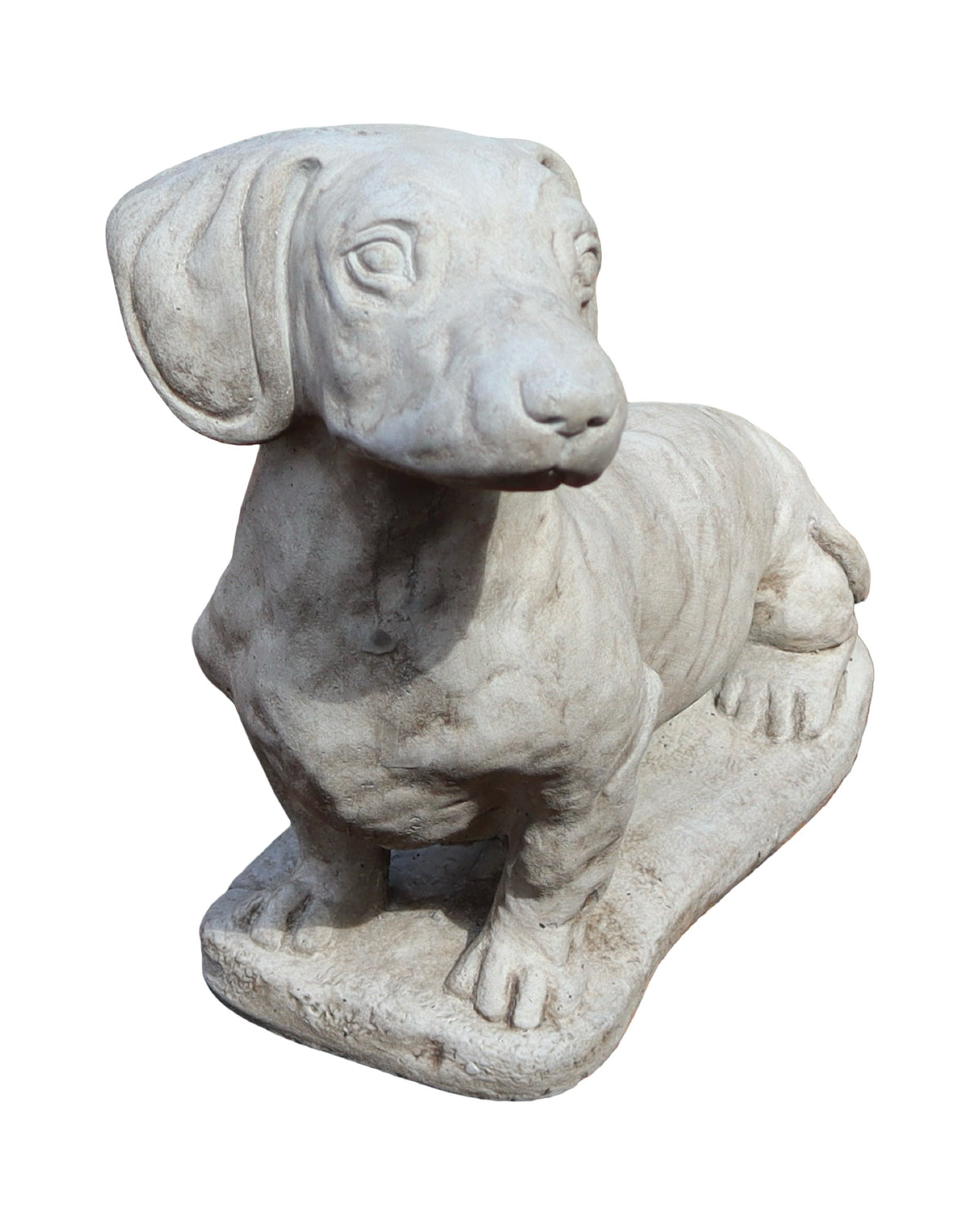 Concrete Dachshund - Outdoor Living