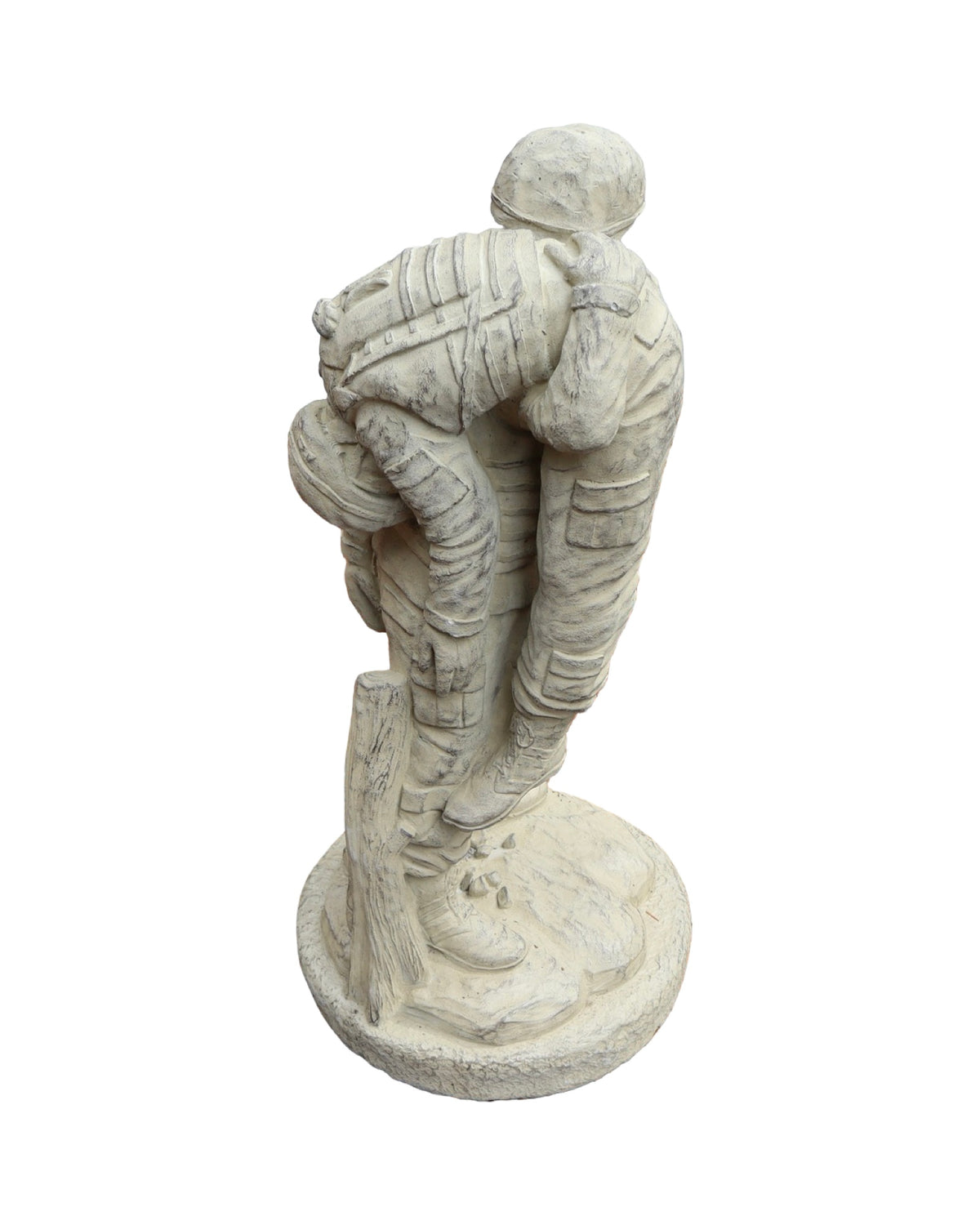 Concrete Soldier Carrying the Fallen - Outdoor Living