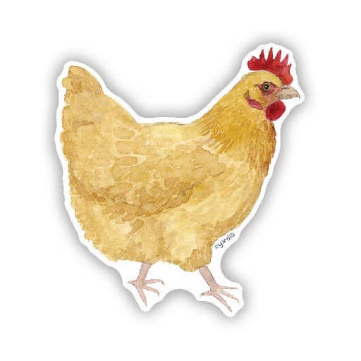 Chicken Vinyl Sticker