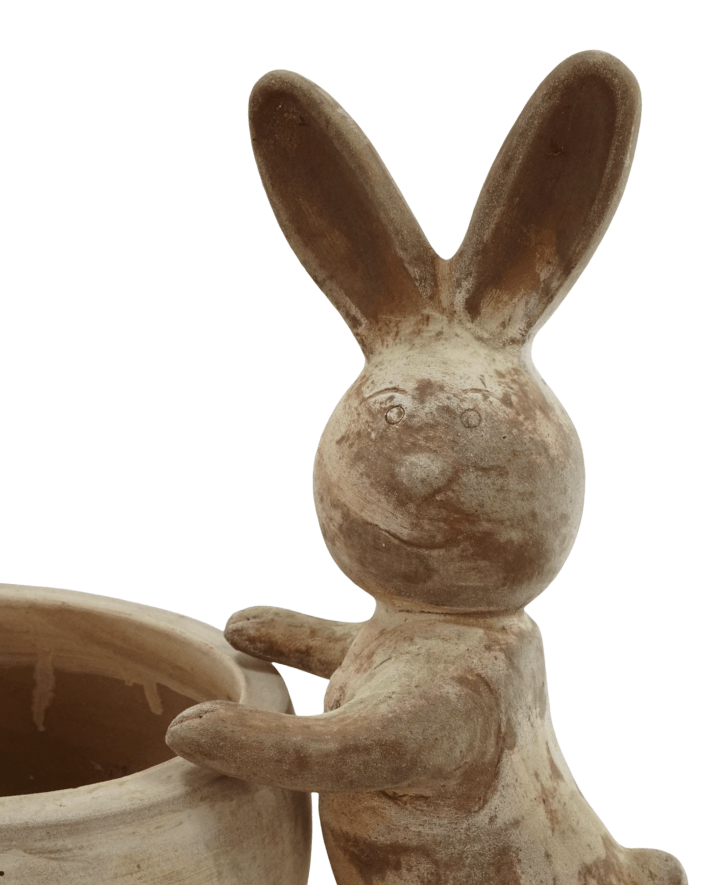 Terracotta Rabbit Pot - The Garden Corner