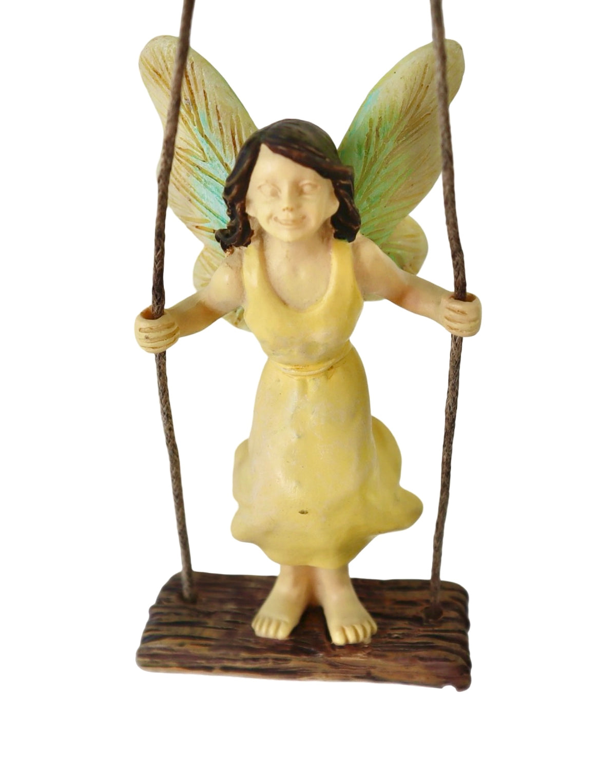 Fairy Standing on Swing - Outdoor Living