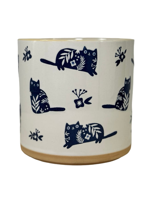 Fancy Felines Planter - Pottery