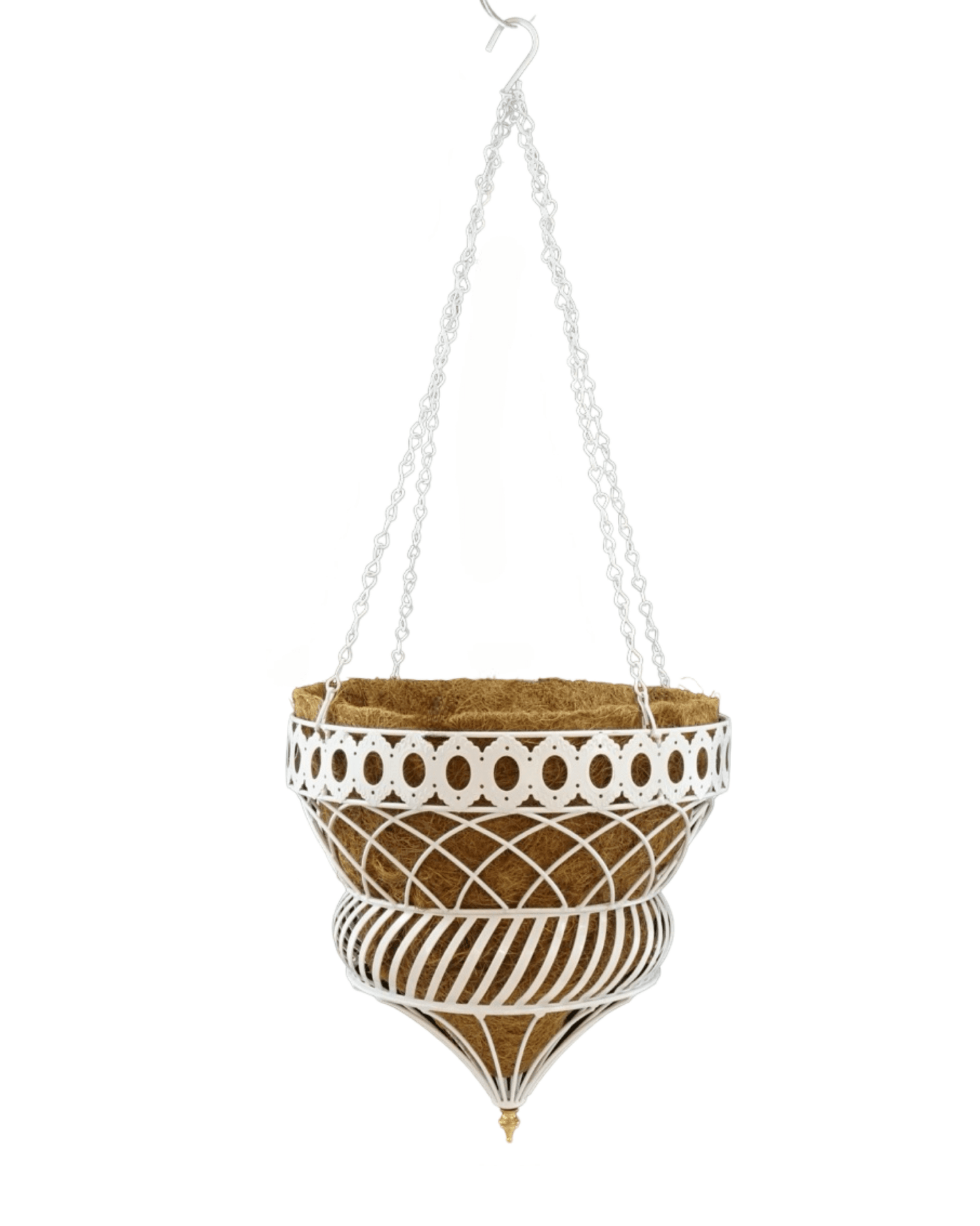 Filigree Wire Hanging Basket - The Garden Corner