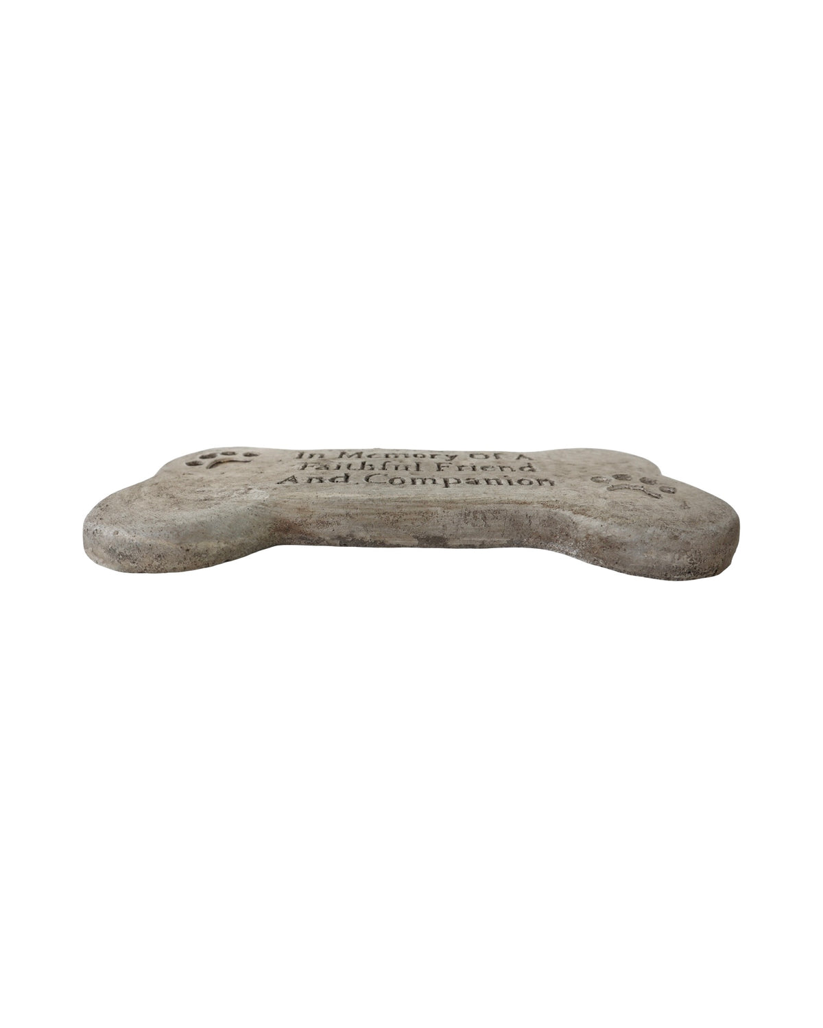Concrete Memorial Dog Bone - Outdoor Living