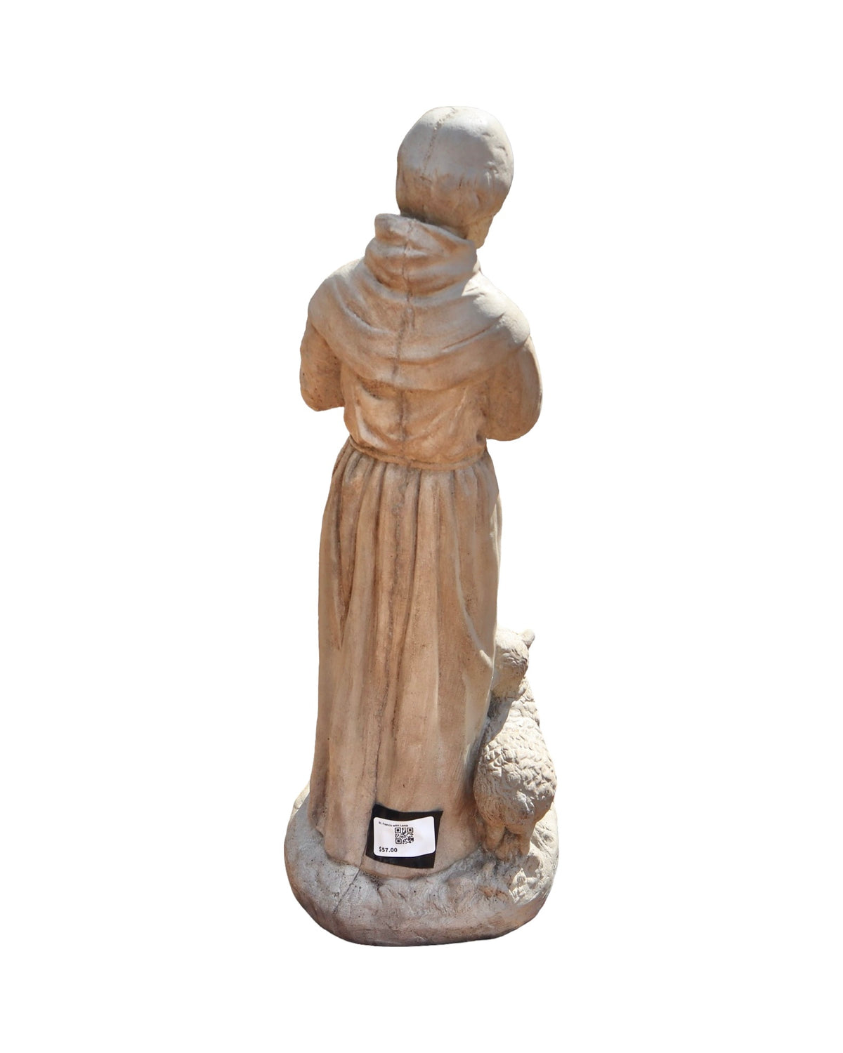 St. Francis with Lamb - Outdoor Living