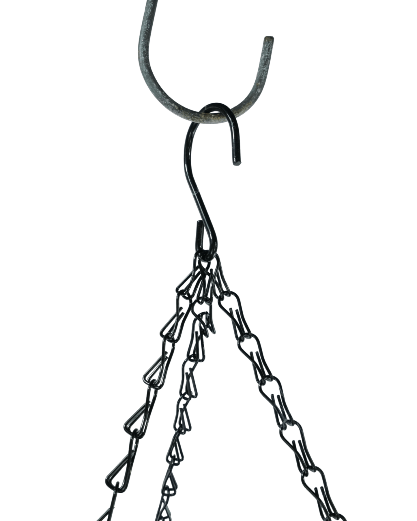 Round Hanging Basket Green Jute/Coco Liner - The Garden Corner