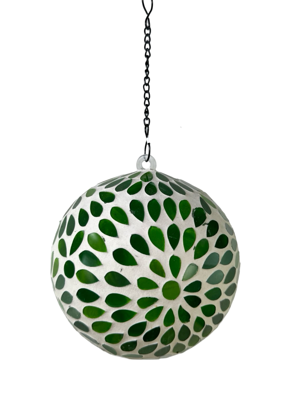 Hanging Mosaic Ball Assorted Colors - Outdoor Living