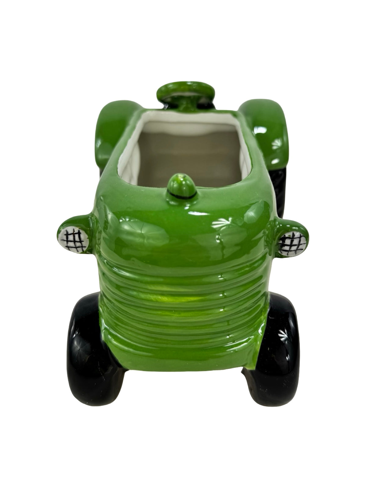 Green Tractor Planter - Pottery