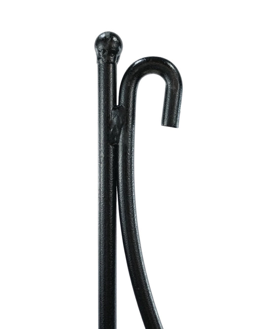 Single Curve Euro Bracket Black - The Garden Corner