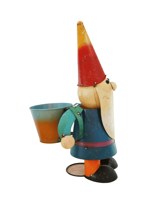 Gnome with Planter - The Garden Corner