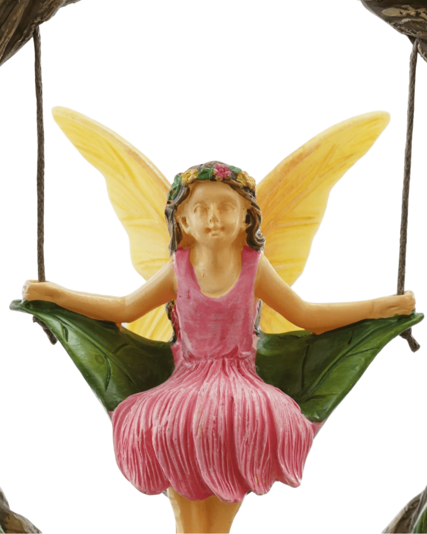 Fairy on Archway Swing - The Garden Corner