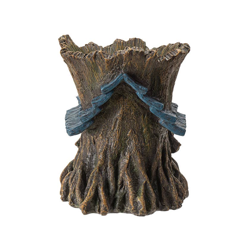 Fairy Weathered Tree Face Planter - The Garden Corner