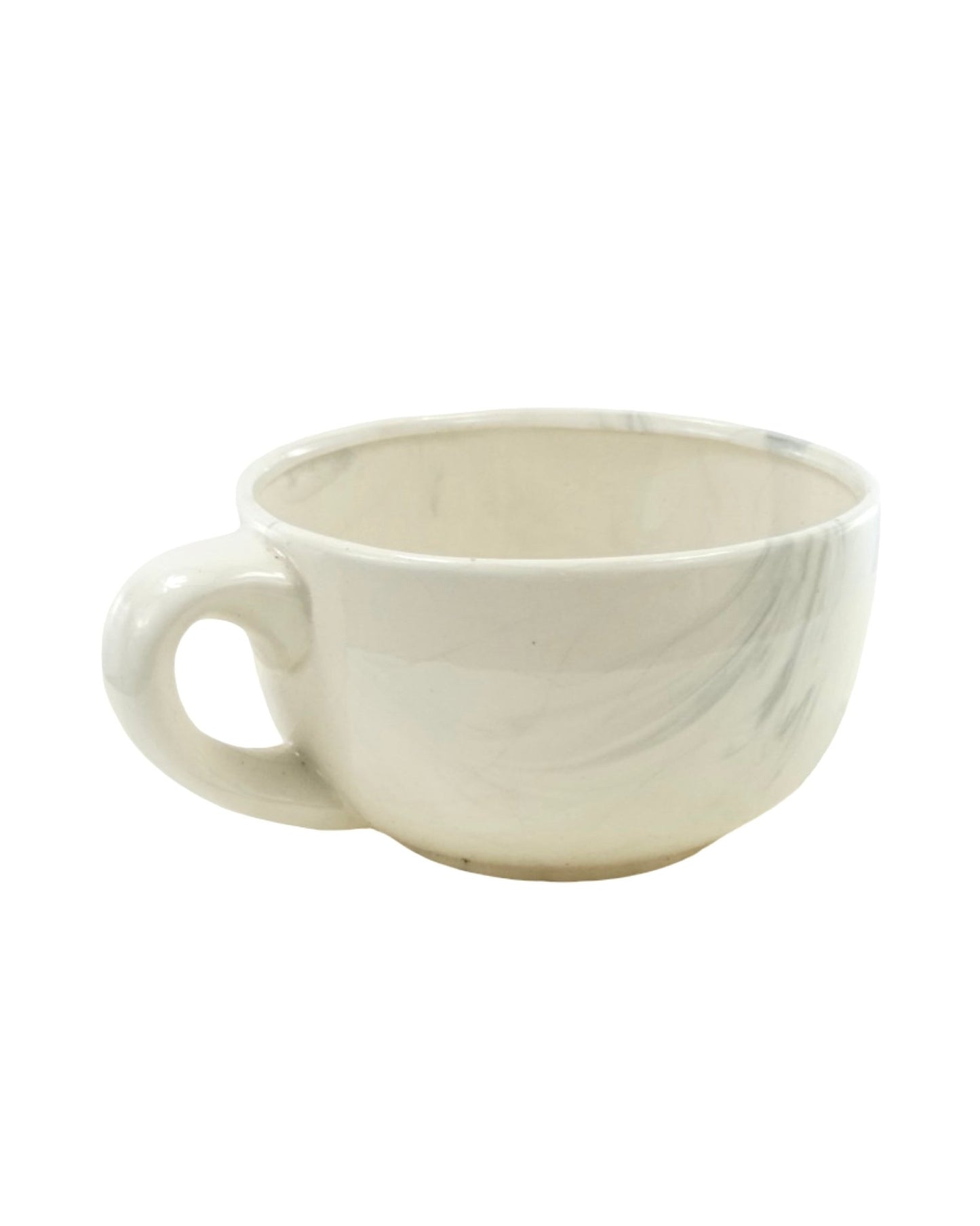 Marbled Tea Cup Planter - The Garden Corner