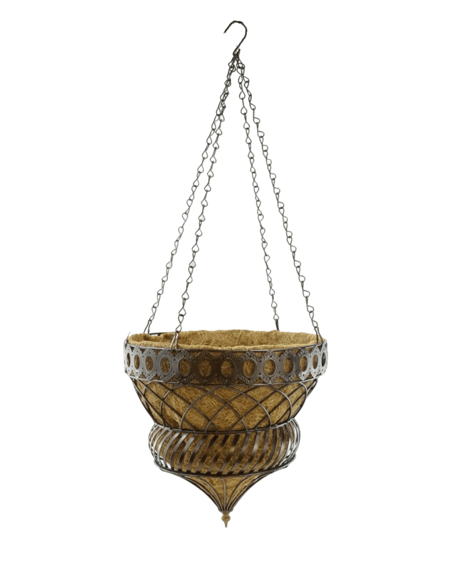 Filigree Wire Hanging Basket - The Garden Corner