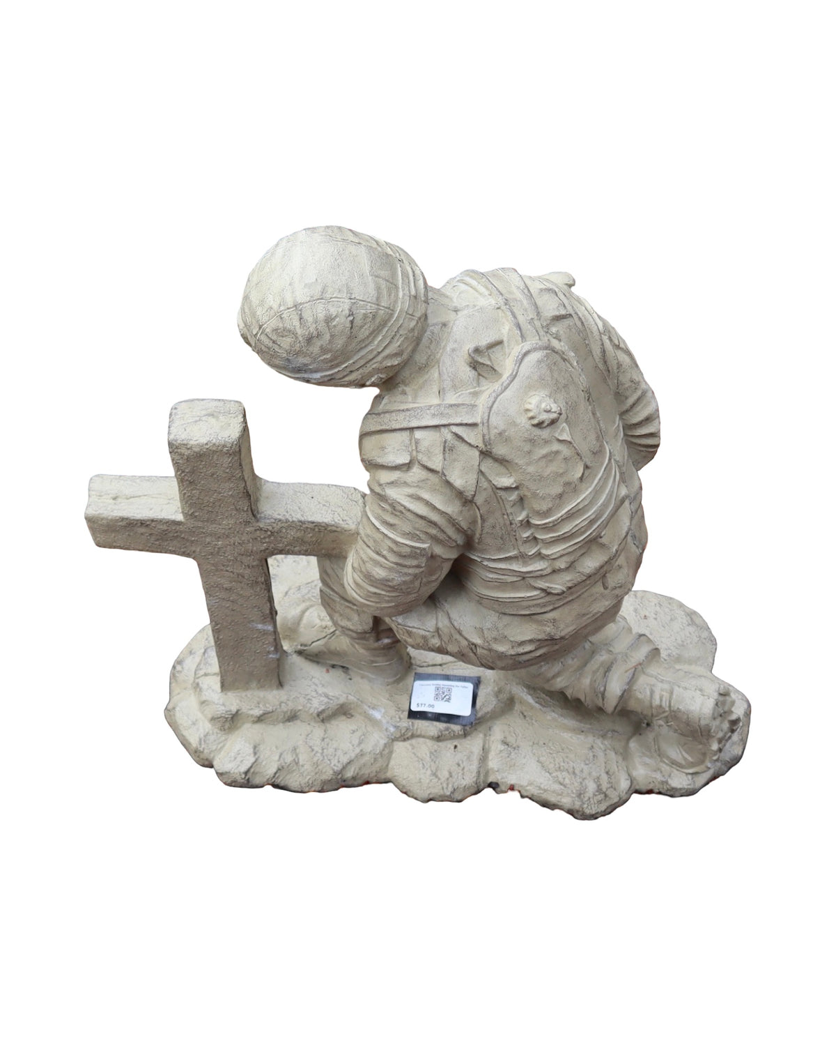 Concrete Soldier Honoring the Fallen - Outdoor Living