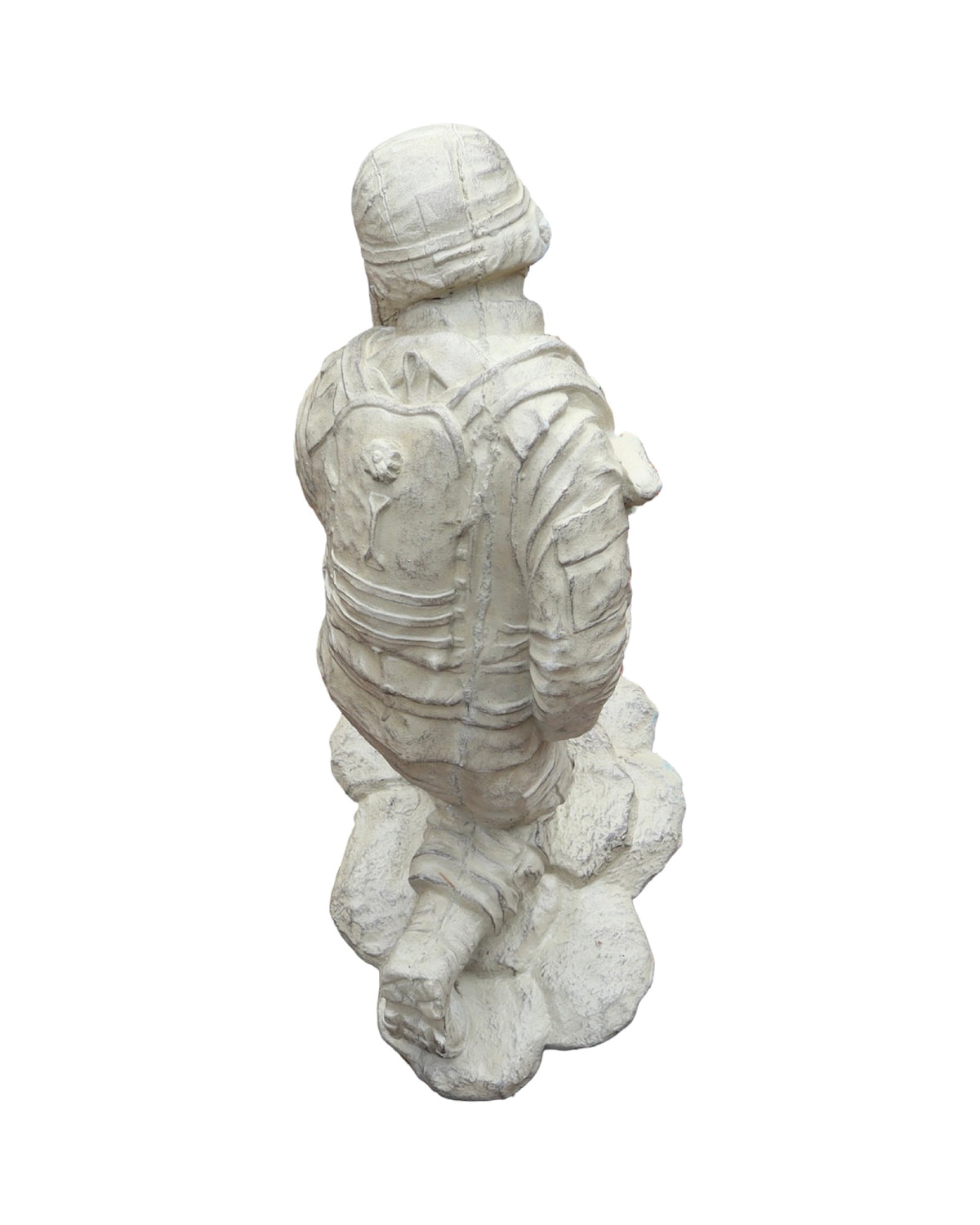 Concrete Soldier Honoring the Fallen - Outdoor Living