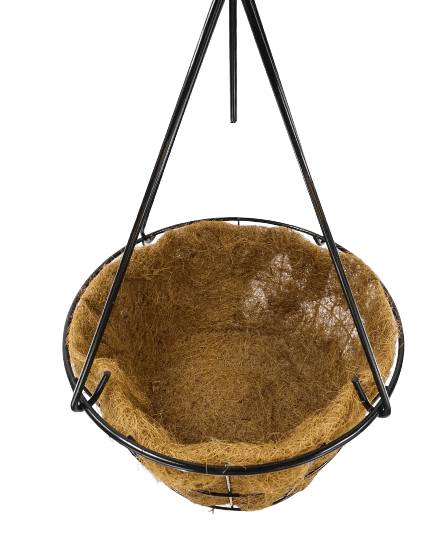 Black Grid Hanging Basket - Outdoor Living