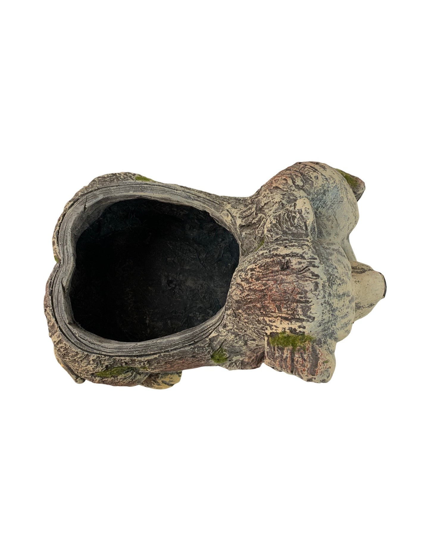 Resin Wood Animal Planter - The Garden Corner