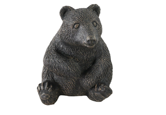 Concrete Brown Bear Cub - Outdoor Living