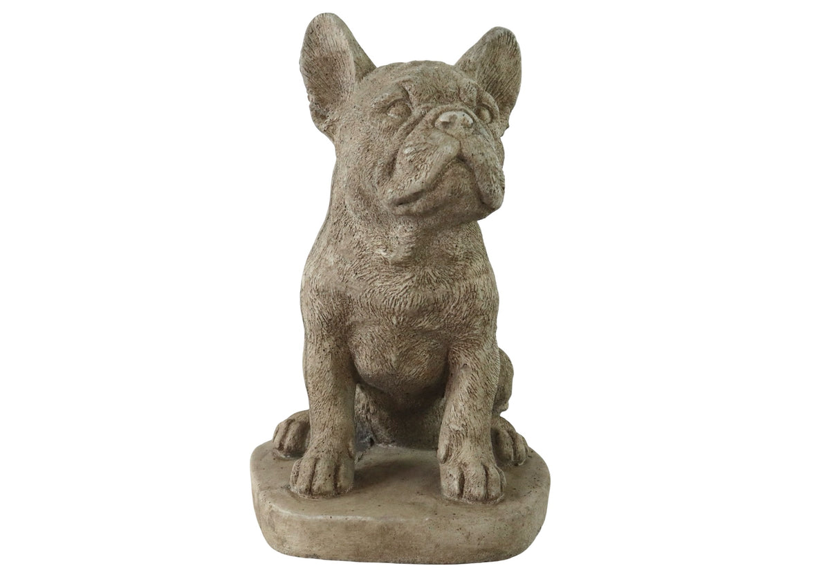 Concrete French Bulldog - Outdoor Living