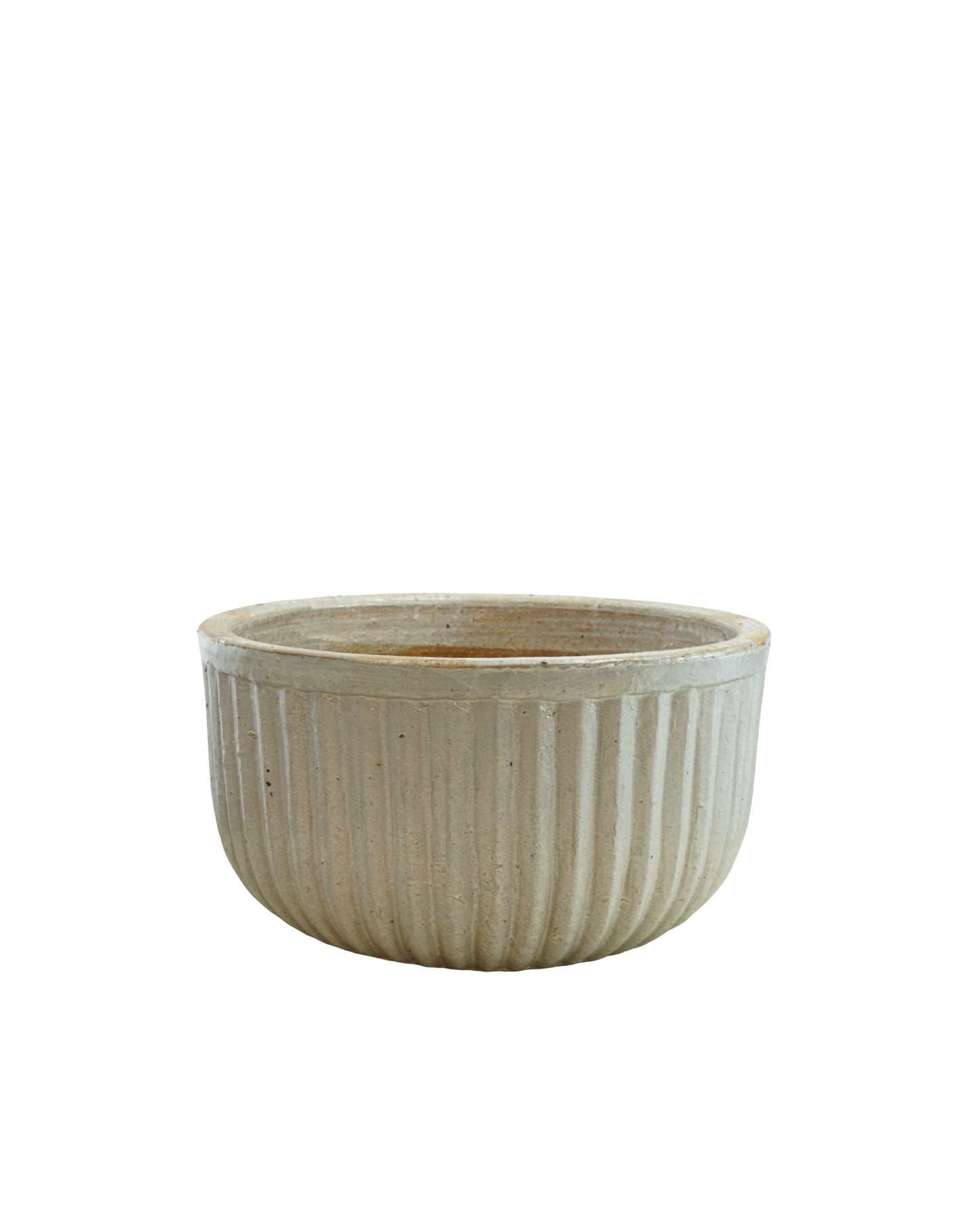 Striped Ceramic Planter