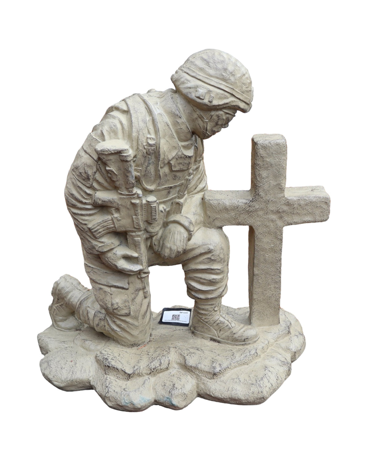 Concrete Soldier Honoring the Fallen - Outdoor Living