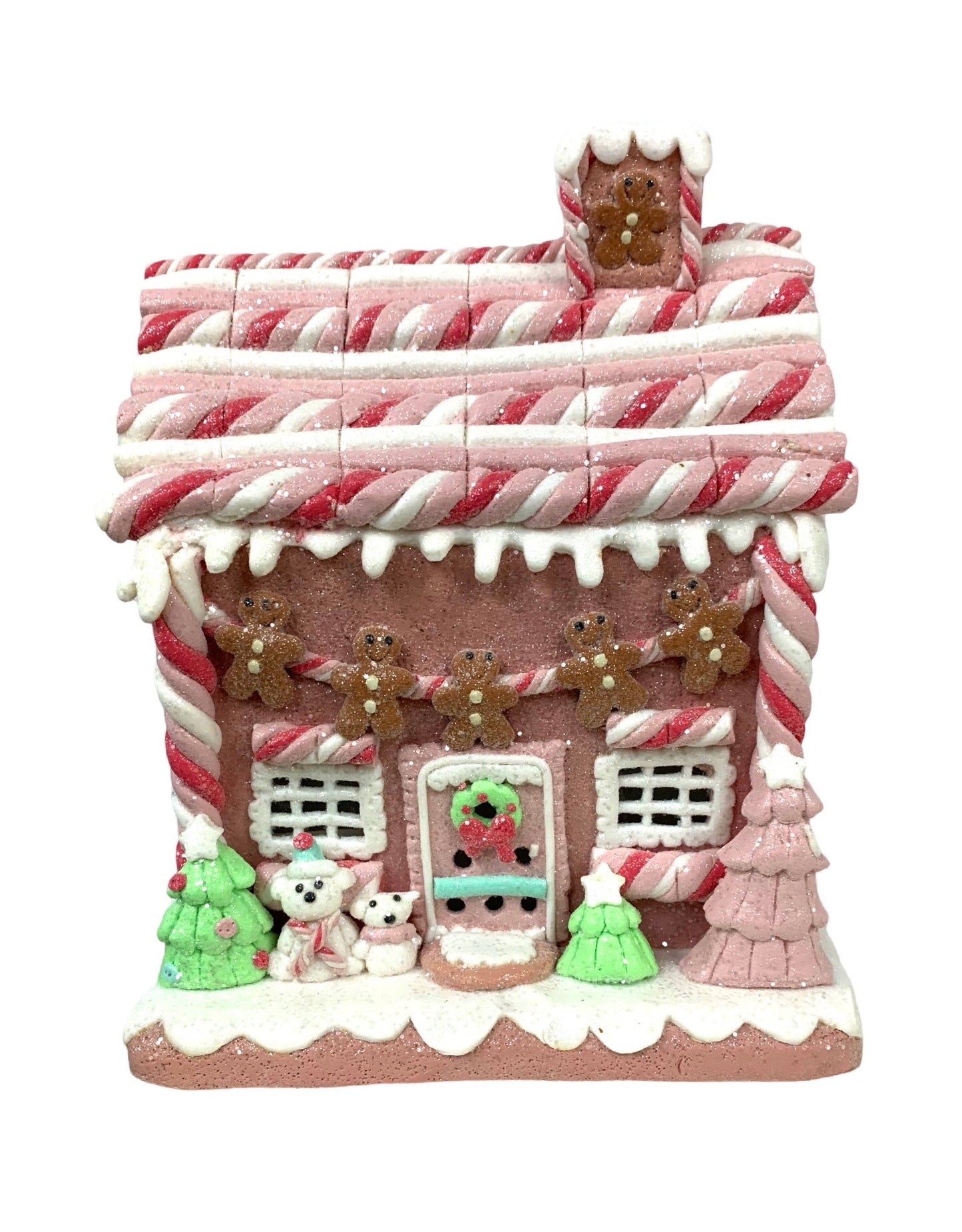 Marshmallow Treats House w/LED Battery