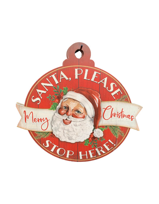 Adoornament Holiday Sign - The Garden Corner