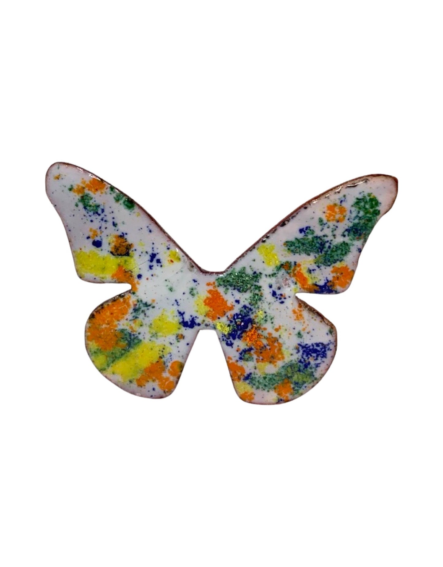 Copper Enamel Butterfly - The Garden Corner