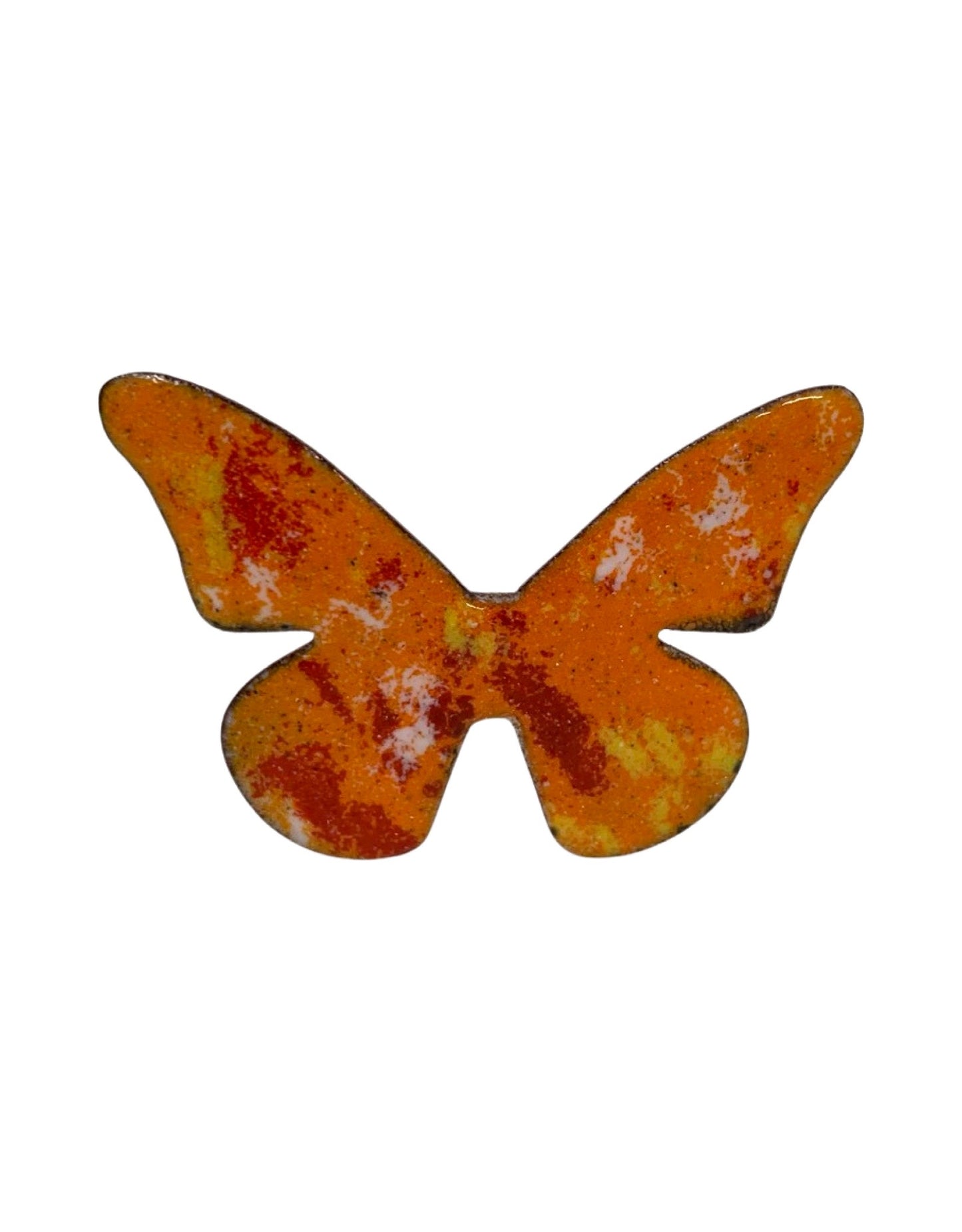 Copper Enamel Butterfly - The Garden Corner