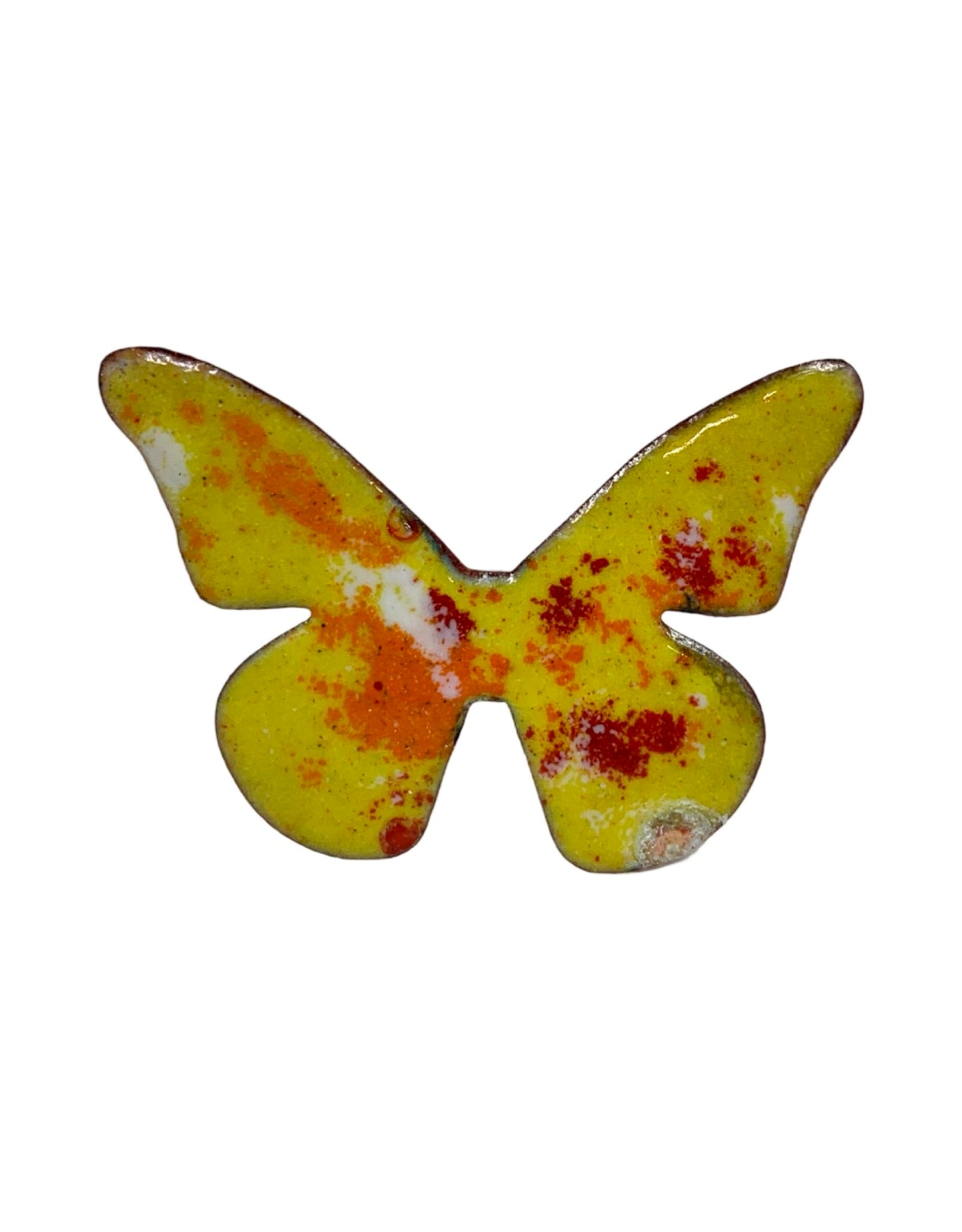 Copper Enamel Butterfly - The Garden Corner