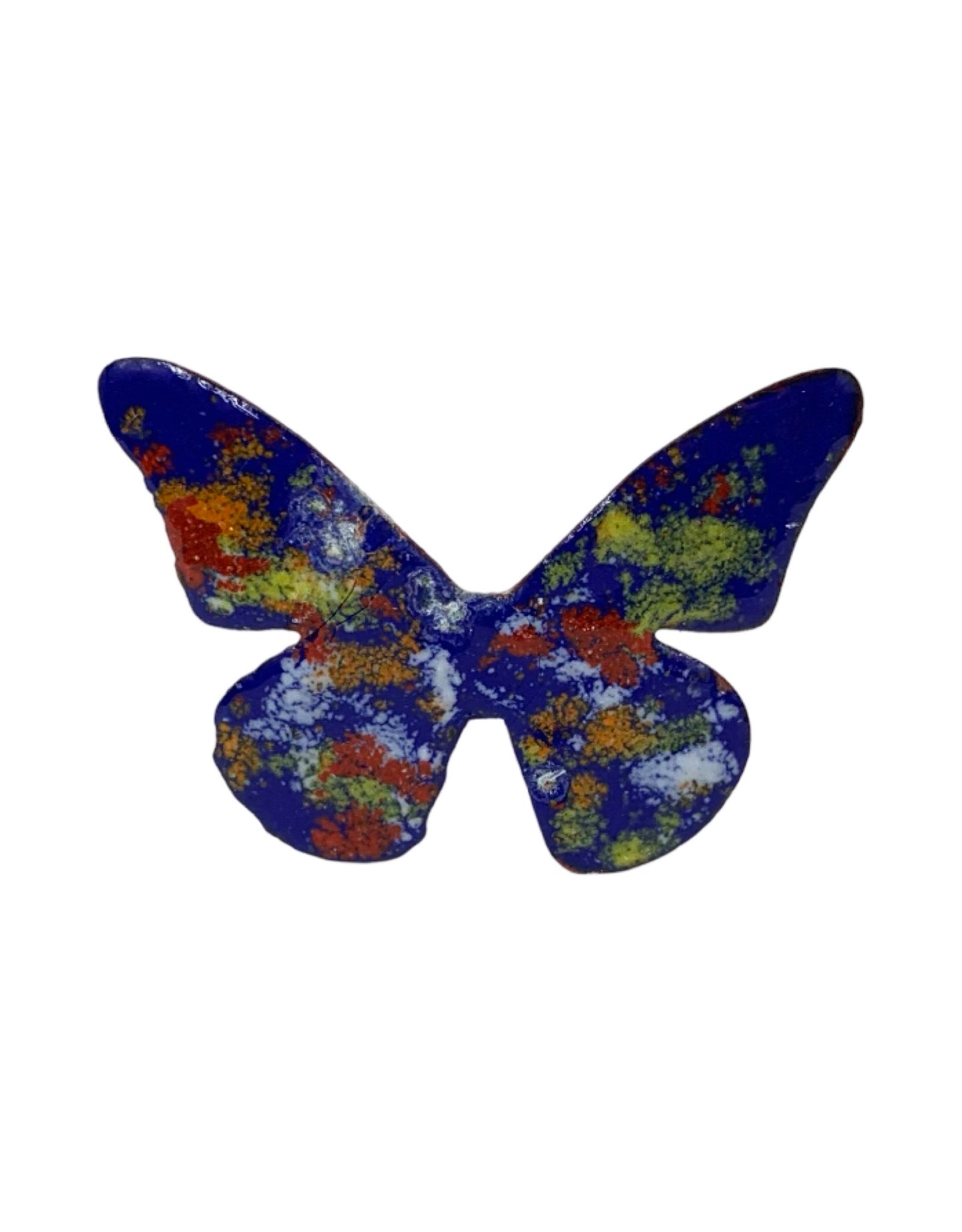 Copper Enamel Butterfly - The Garden Corner