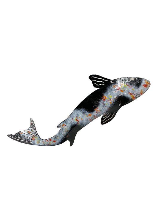 Copper Enamel Koi - The Garden Corner