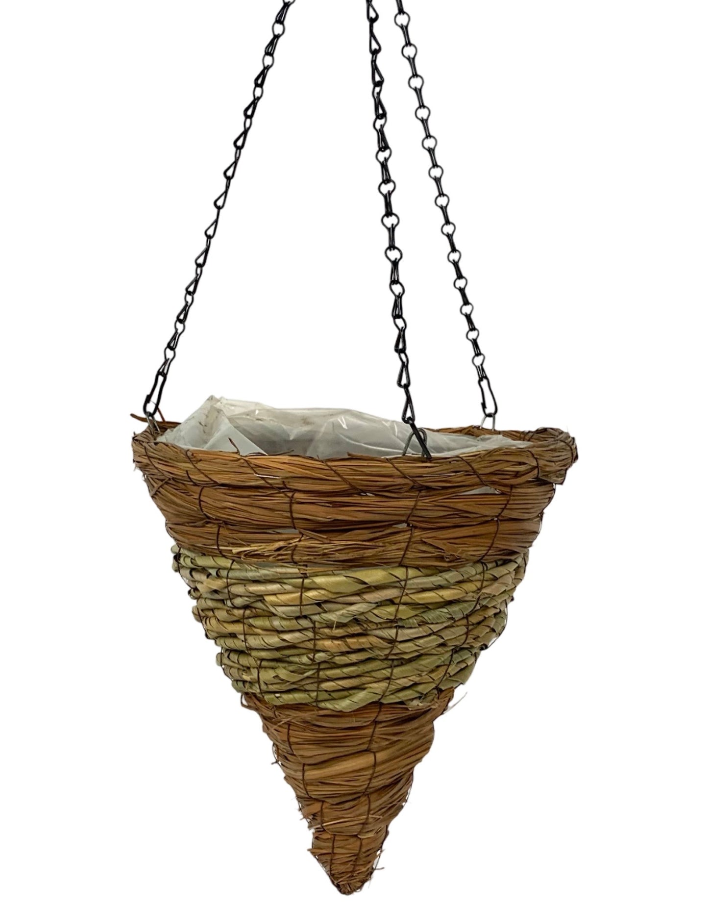 Wood Woven Cone - The Garden Corner