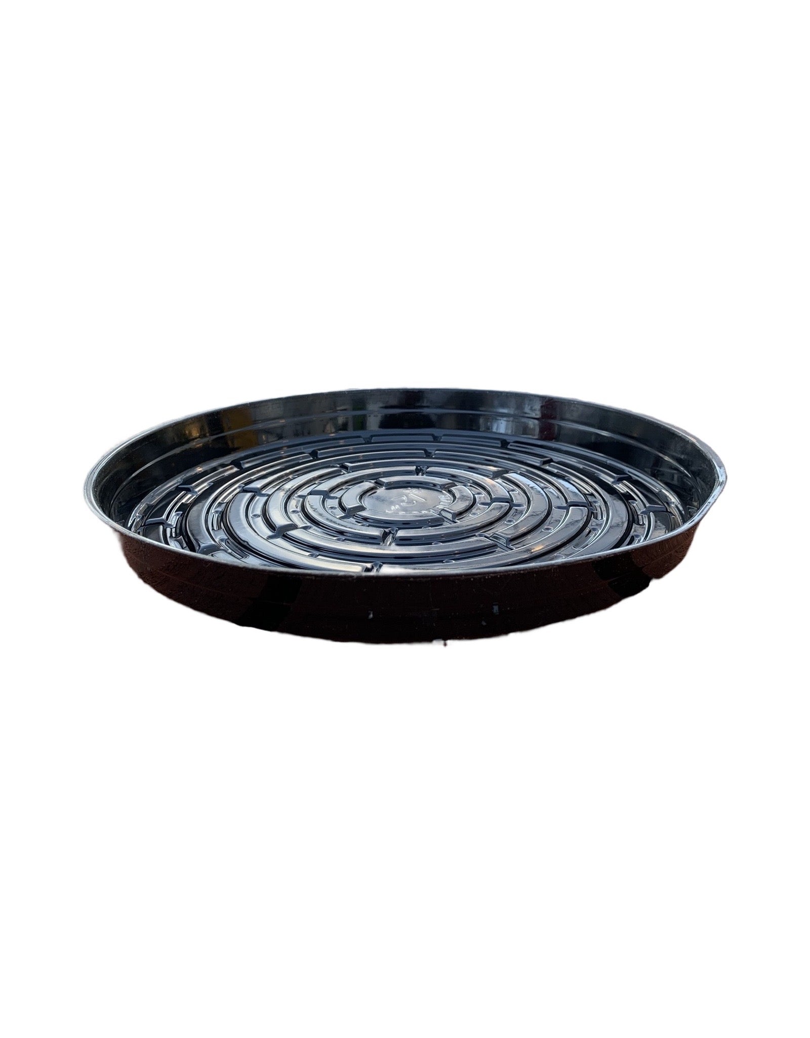 black ceramic plant saucer Black Vinyl Heavy-duty Plant Saucer – The Garden Corner