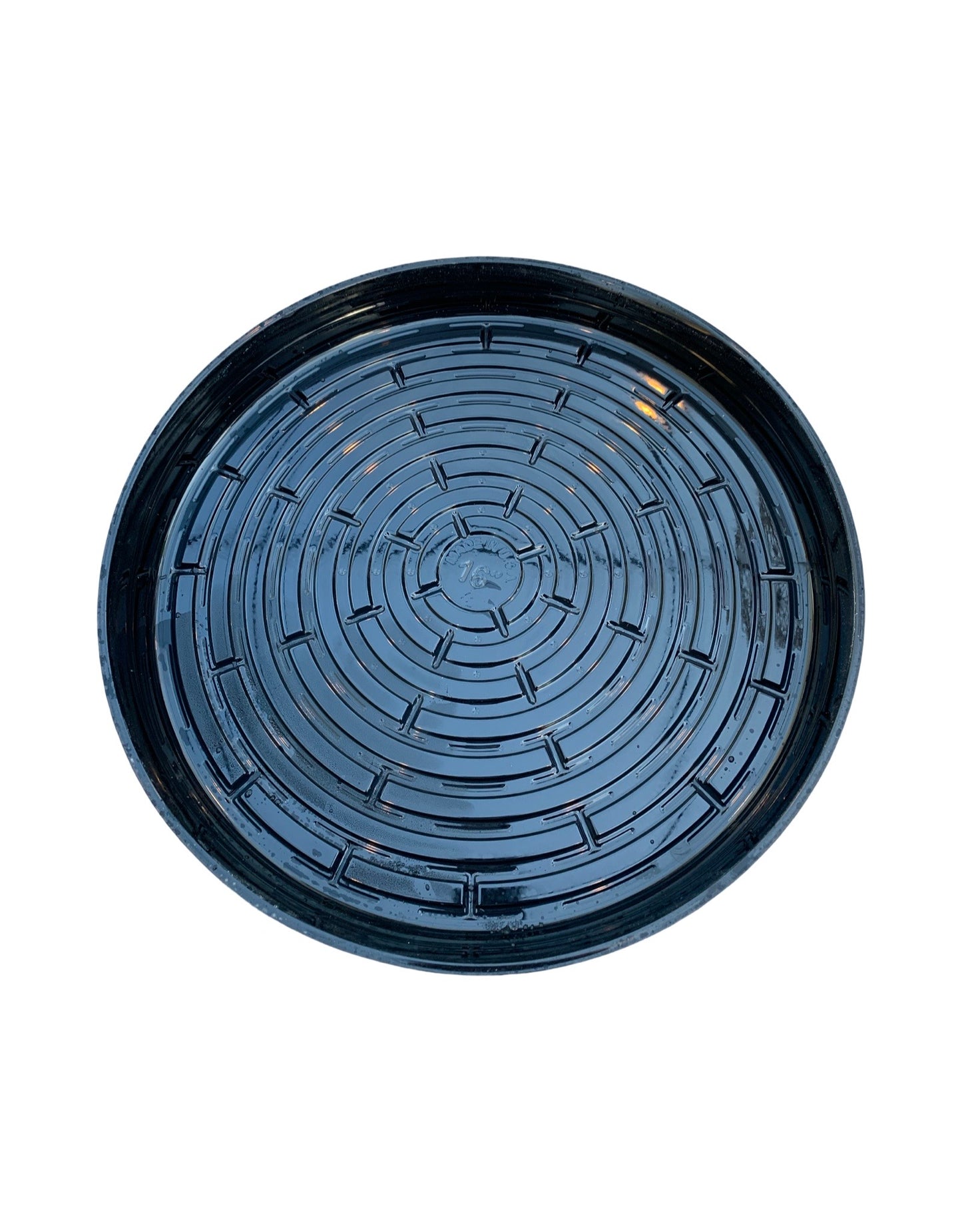Black Vinyl Heavy - duty Plant Saucer - The Garden Corner