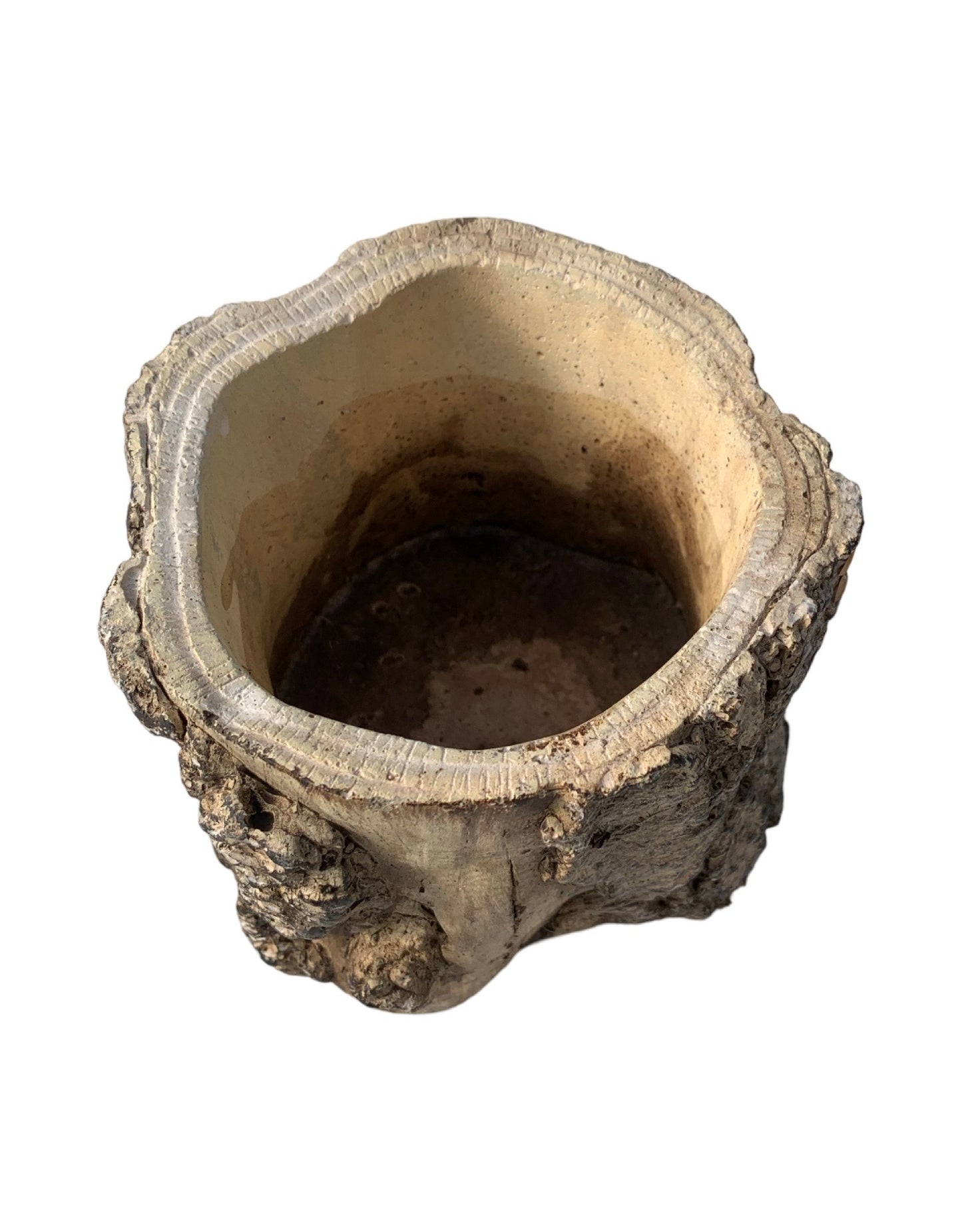 Log Pot - The Garden Corner