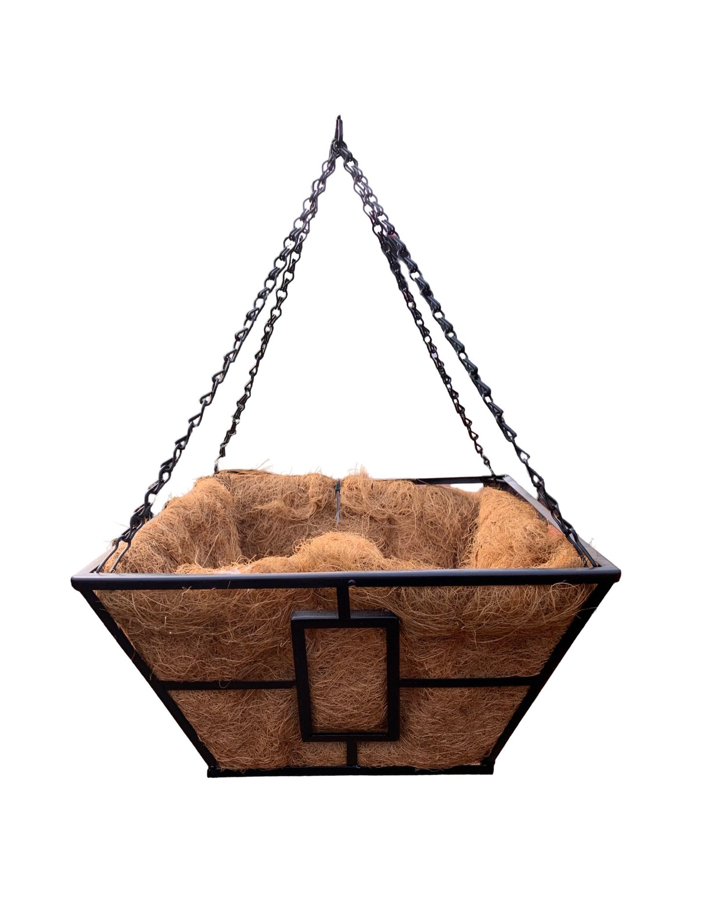 Contemporary Square Hanging Basket - The Garden Corner