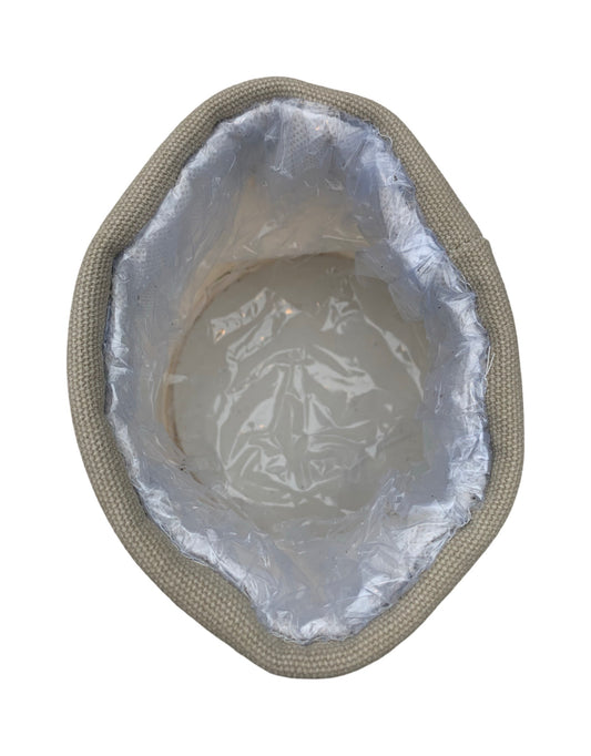 Canvas Pot Cover Leaf Design - The Garden Corner