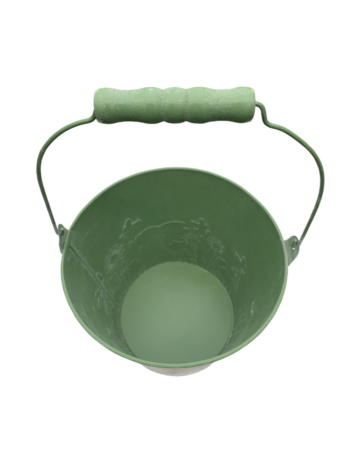 Rabbit Motif Bucket - The Garden Corner
