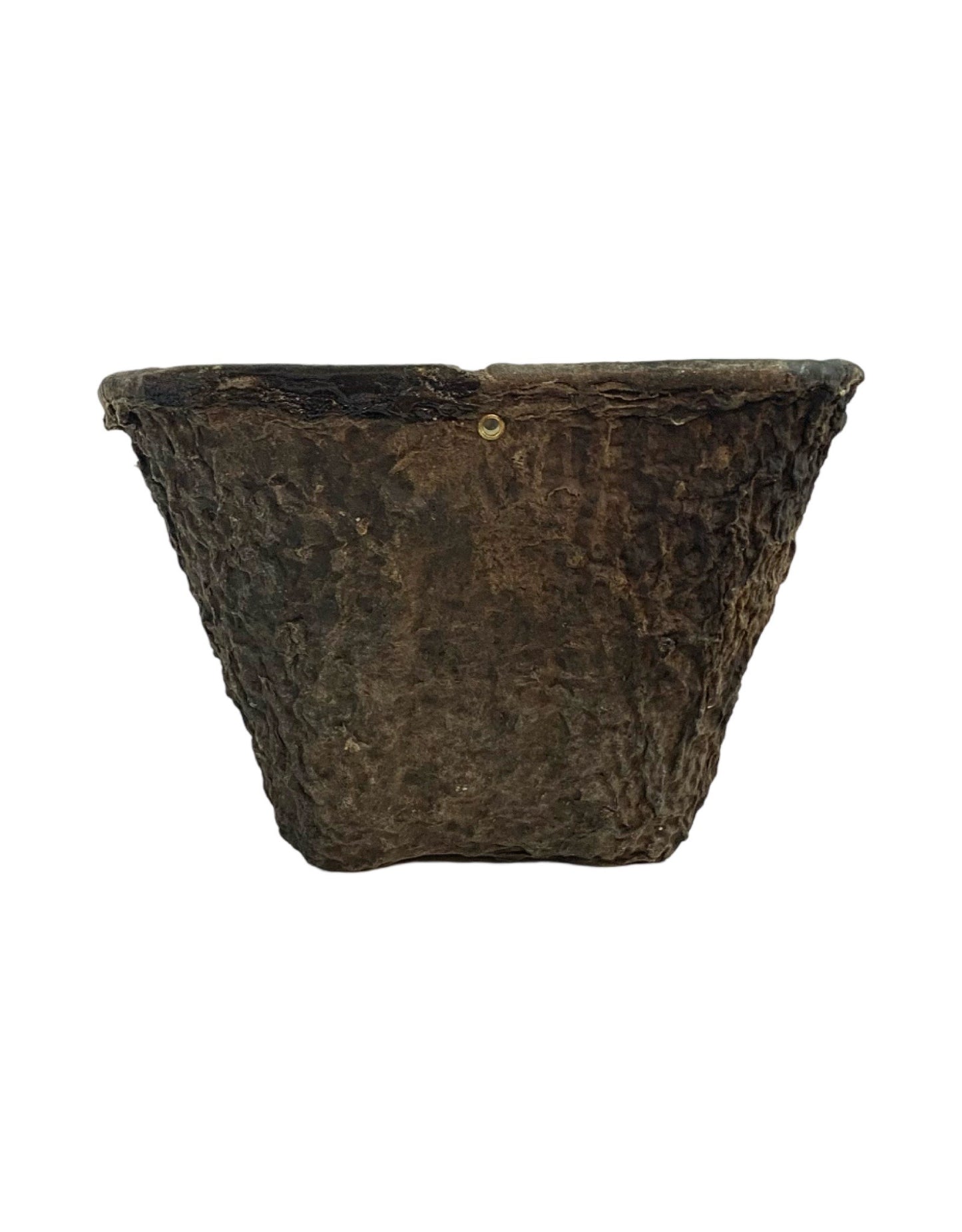 Waxed Fiber Square Basket - The Garden Corner