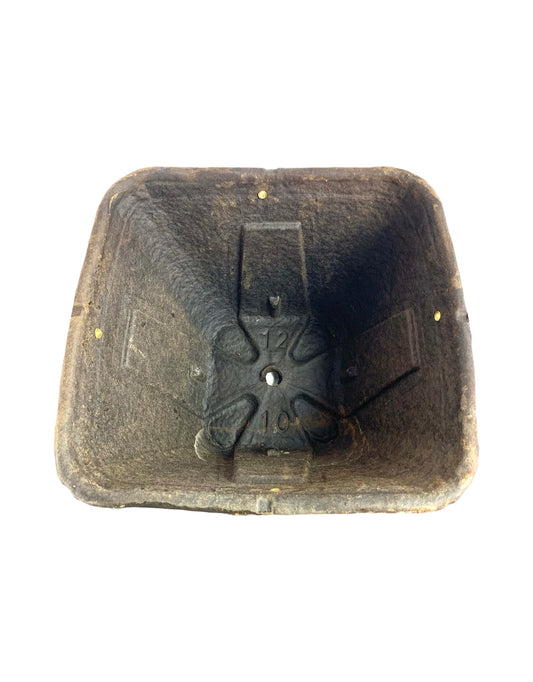 Waxed Fiber Square Basket - The Garden Corner