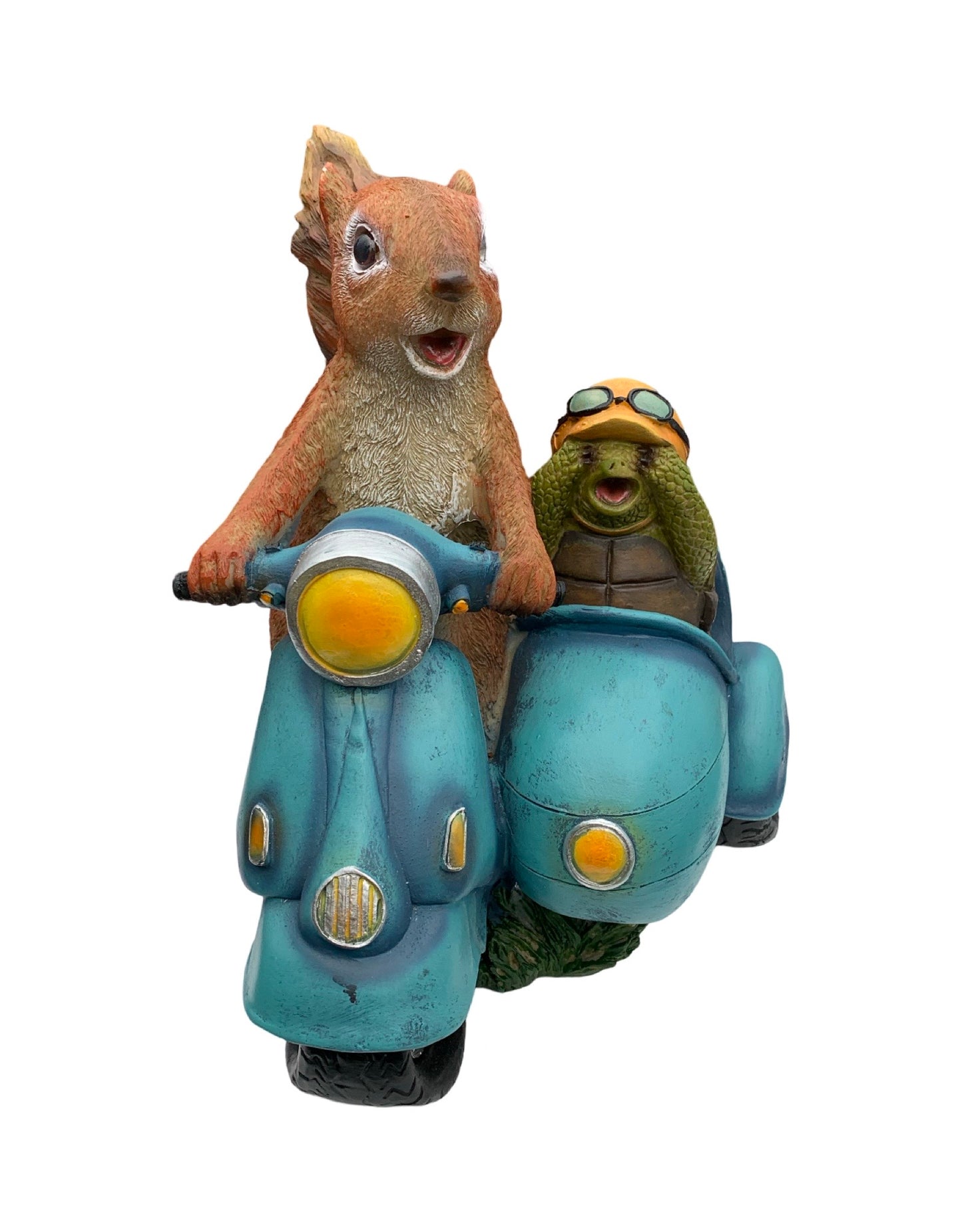 Motorcycle Squirrel w/sidecar - Outdoor Living