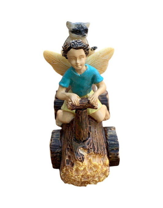 Fairy and Raccoon Race - The Garden Corner