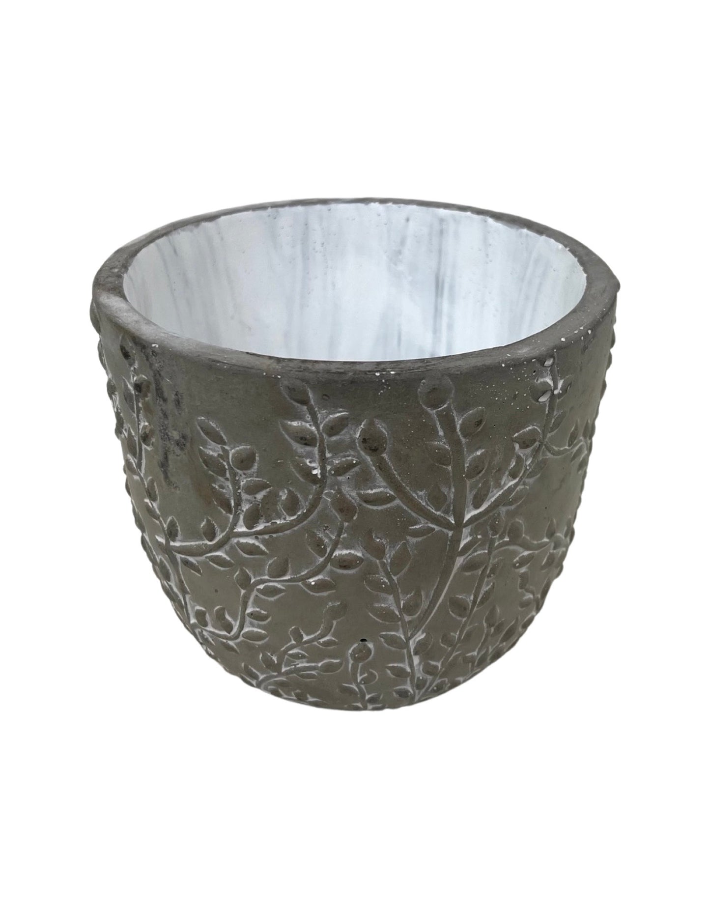 Vine Cement Pot - The Garden Corner
