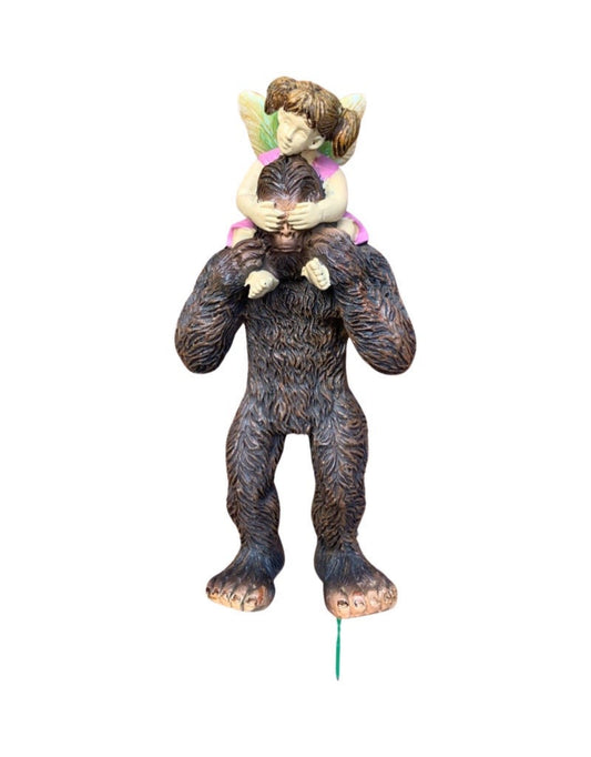 Fairy Sasquatch Piggy - Back Ride - The Garden Corner