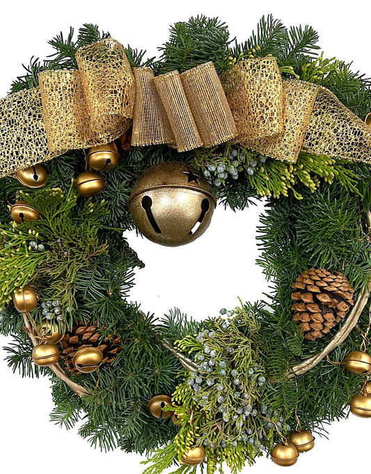 Designer Holiday Wreath 18 Inch 1 - The Garden Corner