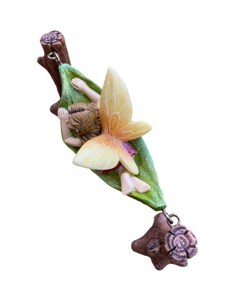 Fairy in Hammock - The Garden Corner
